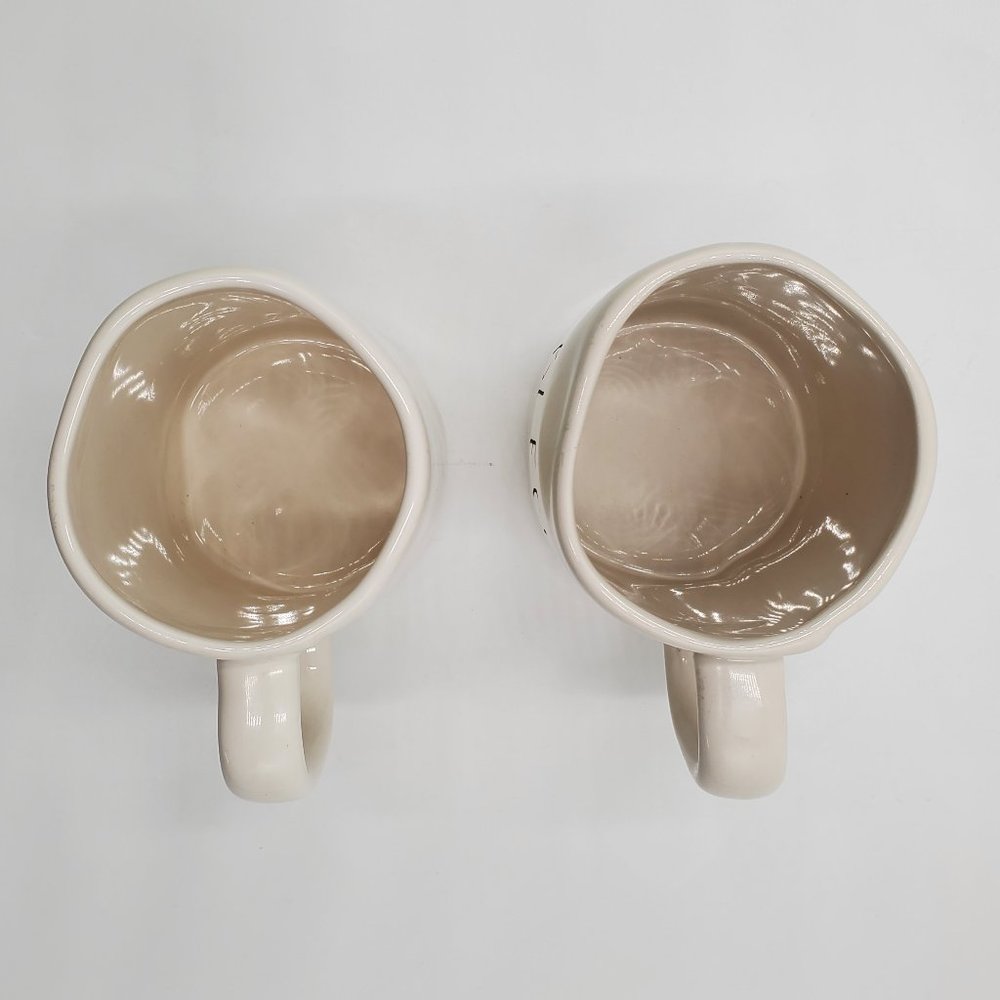 Rae Dunn Pottery Mugs “STRENGH” & “BLESSED” - Picture 8 of 14